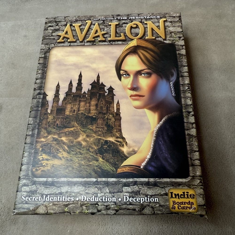 Used Avalon Board Game Complete